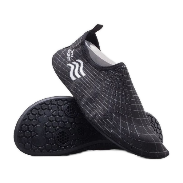Sapatos de água Prowater PRO-24-48-054M preto preto