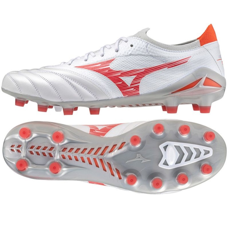 Chuteiras Mizuno Morelia Neo Iv Beta Md M P1GA244260 branco