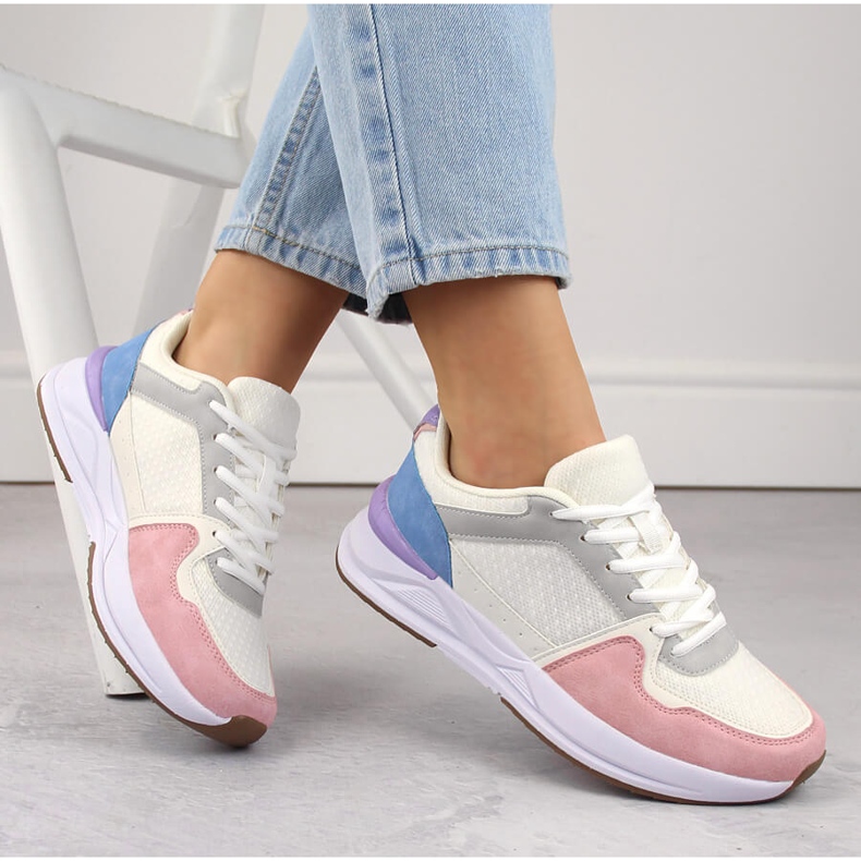 Atletico Calçado desportivo feminino multicolorido com atacadores Atlético WY23593 Atletico Calçado desportivo feminino multicolorido com atacadores Atlético WY23593