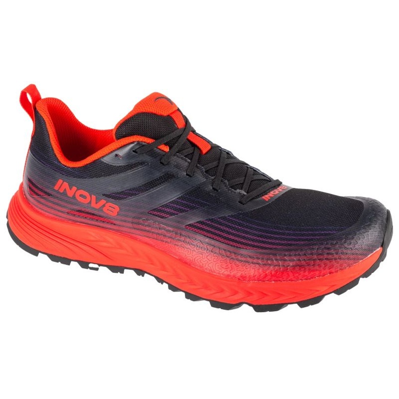 Tênis de corrida Inov-8 Trailfly Speed ​​​​M 001150-BKFR-W-01 vermelho