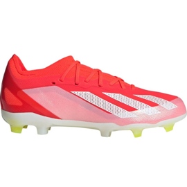 Chuteiras Adidas X Crazyfast Elite Fg Jr IF0670 vermelho Chuteiras Adidas X Crazyfast Elite Fg Jr IF0670 vermelho