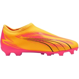 Chuteiras Puma Ultra Match Ll FG/AG 107770 03 laranja