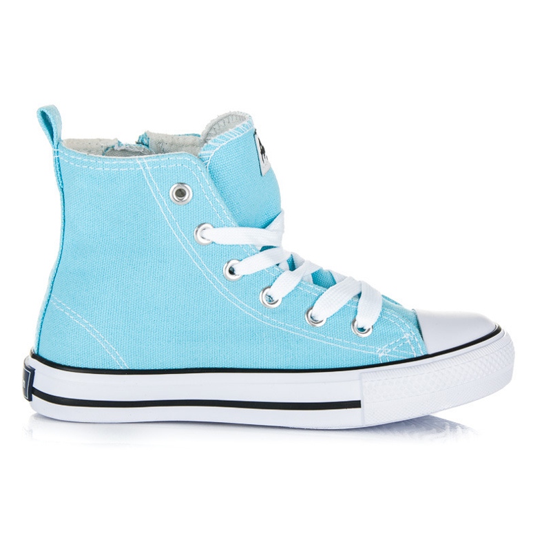 American Club Sapatilhas altas para crianças azul