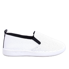 Jousse Tênis slip-on BRANCO/PRETO Jousse Tênis slip-on BRANCO/PRETO
