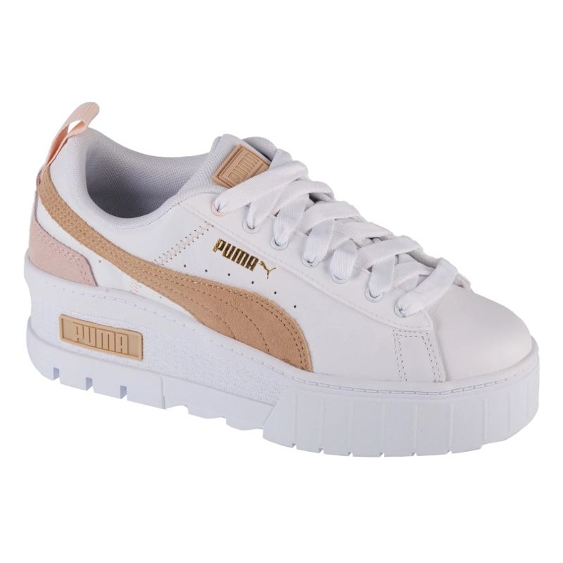 Sapatos Puma Mayze Wedge Pastel 388566 02 branco