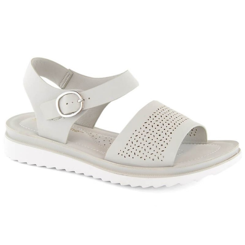 Sandálias perfuradas Sergio Leone W SK082H, cinza