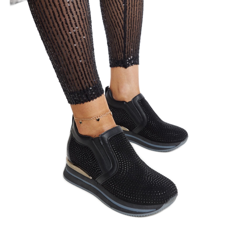 Tênis de cunha Cadelaria preto