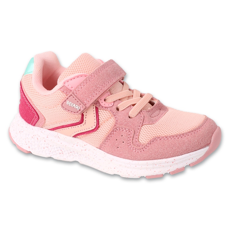 Befado esportivo infantil com velcro 516X274 rosa