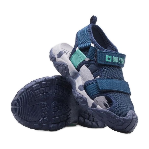 Sandálias Big Star NN374236 azul