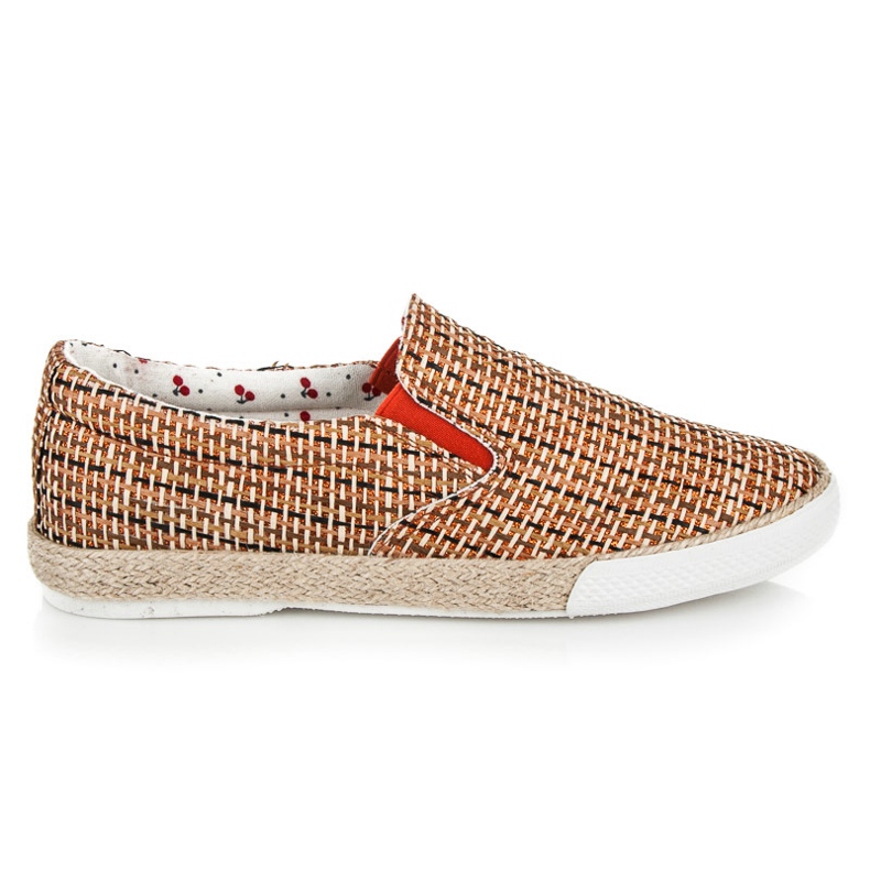 Kylie Deslizamento Trançado multicolorido