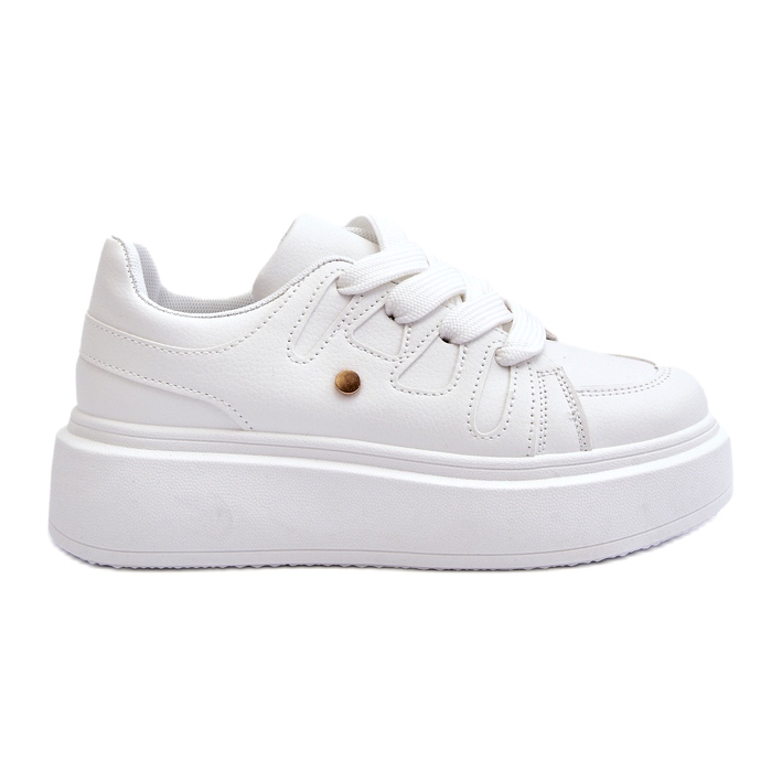 Seastar Tênis esportivo feminino na plataforma, branco
