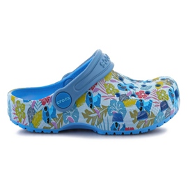 Chinelos Crocs Toddler's Disney Stitch Classic Clog 209471-4TB azul
