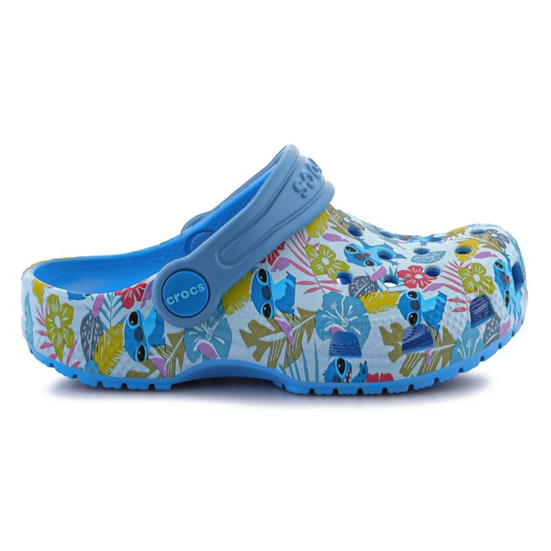 Chinelos Crocs Toddler's Disney Stitch Classic Clog 209471-4TB azul