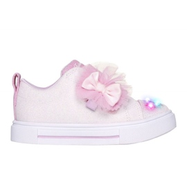 Sapatos Skechers Glitter Gems 314778N Wpk branco