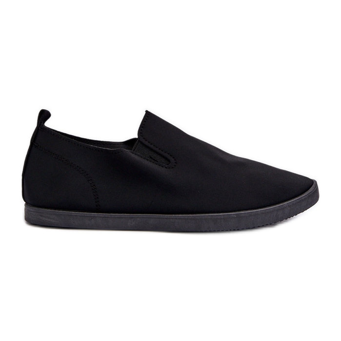 Tênis feminino slip-on preto Lovinia
