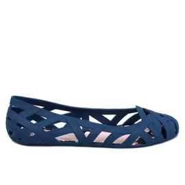 Sapatilhas Meliski com aberturas Chassa Navy azul