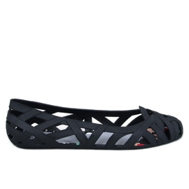 Meliski Chassa Sapatilhas pretas com aberturas preto Meliski Chassa Sapatilhas pretas com aberturas preto