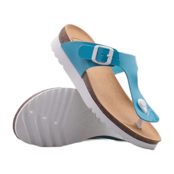 Chinelos Scholl Boa Visa F31247-1007 azul