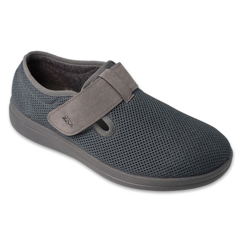 Sapatos masculinos Befado pu 080M001 cinza