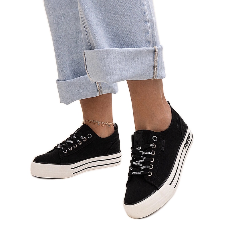 Tênis preto Big Star KK274013