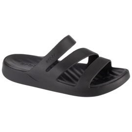 Sandália Crocs Getaway Strappy W 209587-001 chinelos preto
