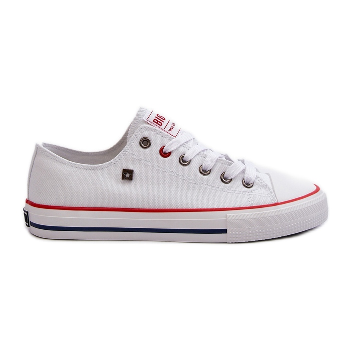 Tênis feminino Big Star NN274656 sistema HI-POLY branco
