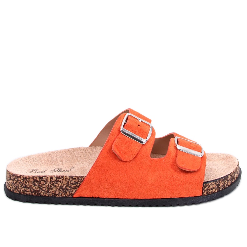 Ponses Chinelos de cortiça laranja