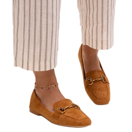 Mocassins marrons com fivela Zamari marrom