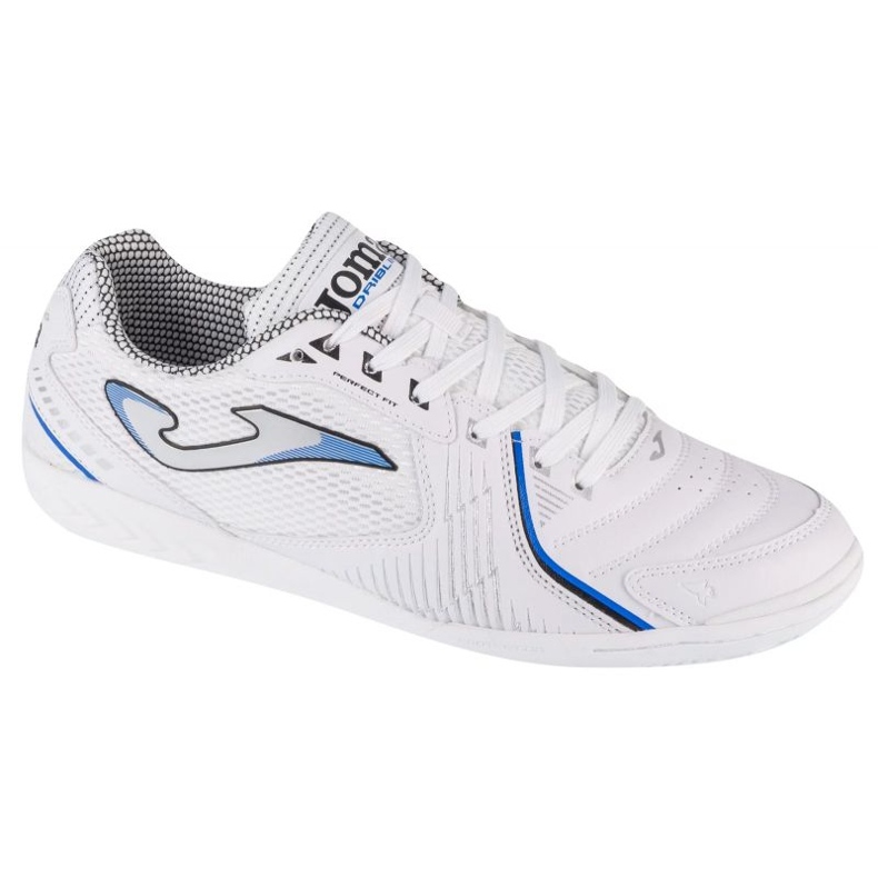 Joma Dribling 2402 em tênis de futebol DRIW2402in branco