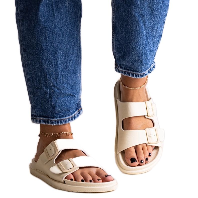 Chinelos bege Big Star NN274A752