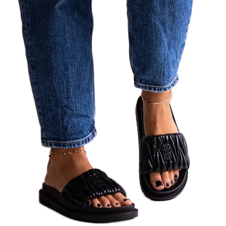 Abas pretas com babados Big Star NN274A745 preto