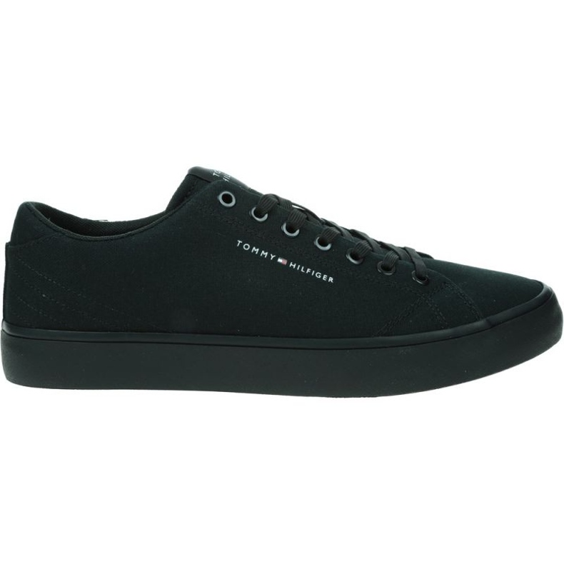 Tommy Hilfiger Vulc Low Canvas sapatos FM0FM04882 Bds preto Tommy Hilfiger Vulc Low Canvas sapatos FM0FM04882 Bds preto