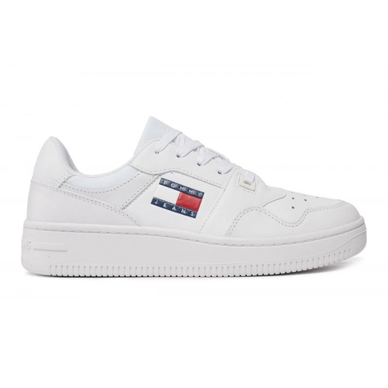 Tommy Hilfiger Retro Basket Ess Sapatos EN0EN02505 Ybs branco Tommy Hilfiger Retro Basket Ess Sapatos EN0EN02505 Ybs branco