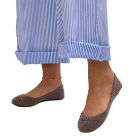 Sapatilhas Dorris clássicas cinza