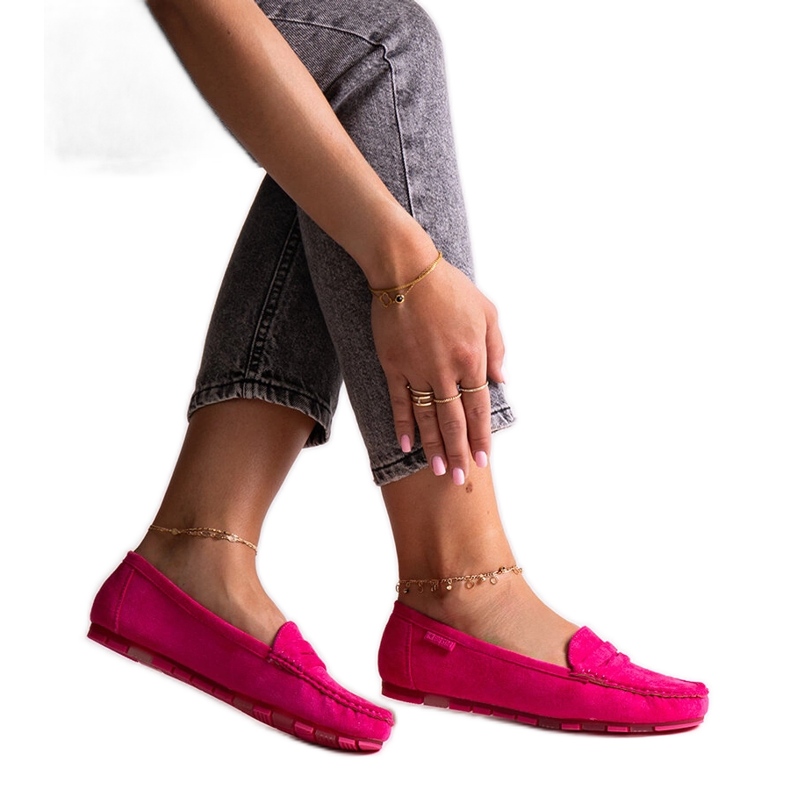 Mocassins Big Star rosa escuro NN274934