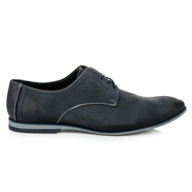 Lucca Sapatos masculinos azul azul marinho