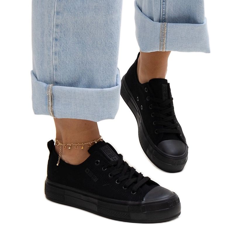 Tênis de tecido preto Big Star NN274852