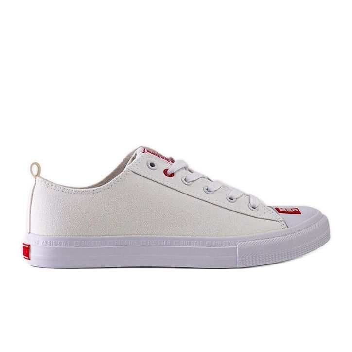 Tênis masculino branco Big Star JJ174013