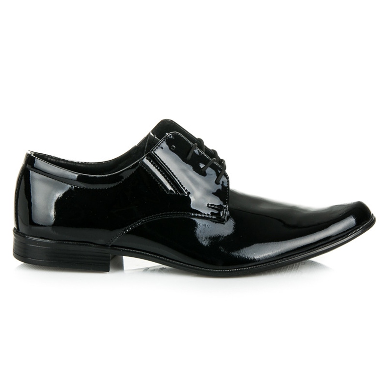 Lucca Sapatos formais lacados preto