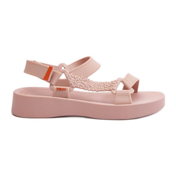Sandálias de velcro perfumadas ZAXY LL285061 Rosa claro