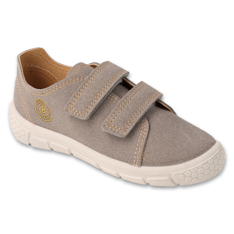 Inserção de couro esportivo Befado 909P003 Velcro cinza