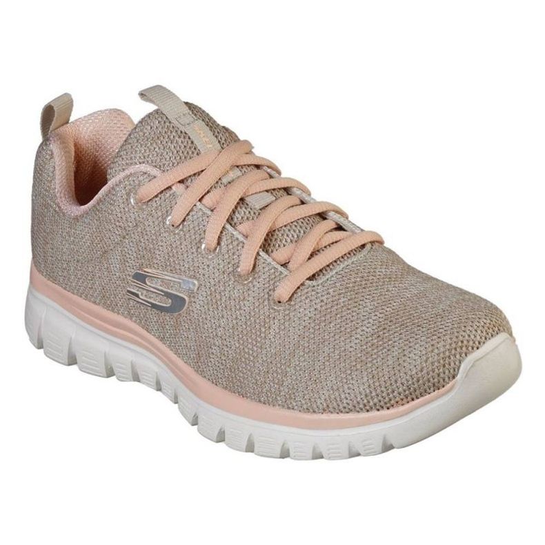 Sapatos Skechers Graceful Twisted Fortune 12614 Ntcl bege