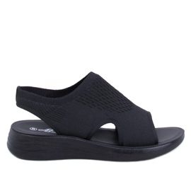 Aldos Sandálias pretas com aberturas macias preto