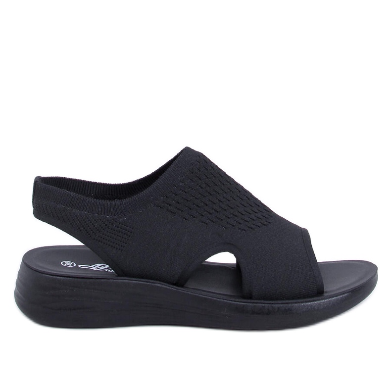 Aldos Sandálias pretas com aberturas macias preto