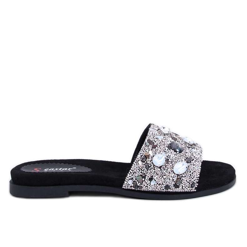 Chinelos de pedra preta Abriel preto