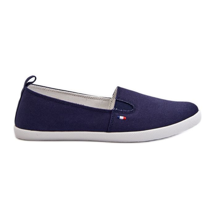Tênis feminino slip-on, azul marinho Adrancia