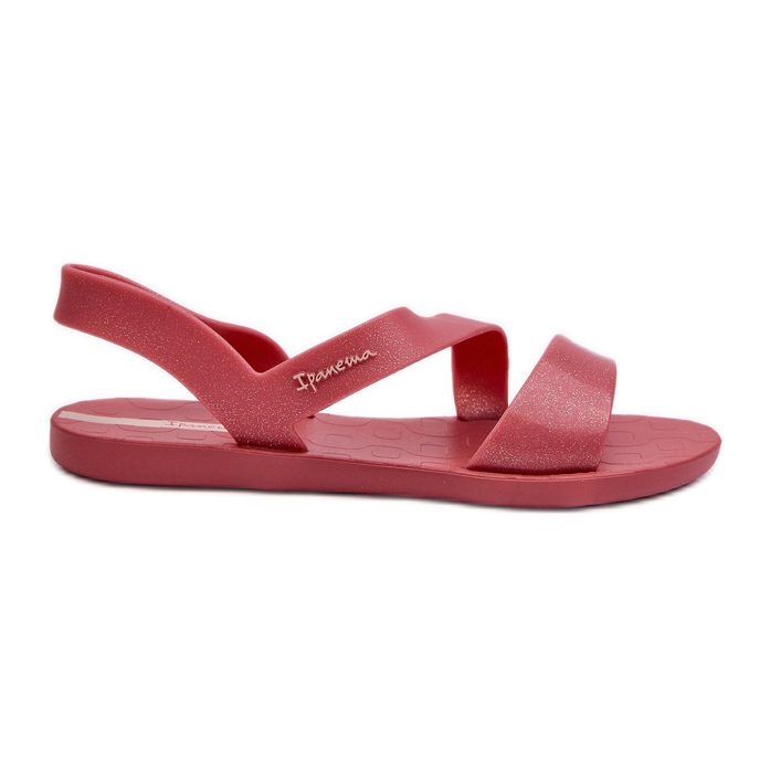 Sandália Feminina Com Brilho 82429 Ipanema Vibe Sandália Fem Rosa