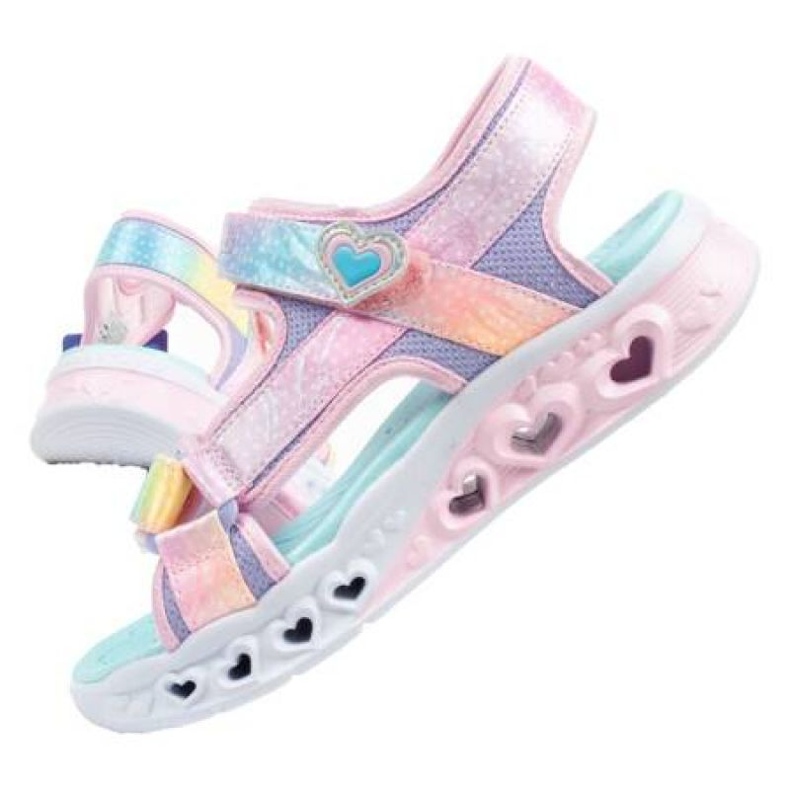 Sandálias Skechers 303105L/LPMT rosa