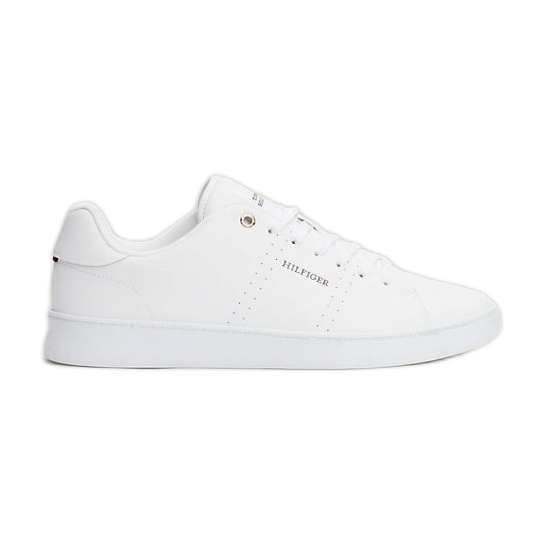 Sapatos Tommy Hilfiger Court Cupsole Rwb Lth W FM0FM04966YBS branco
