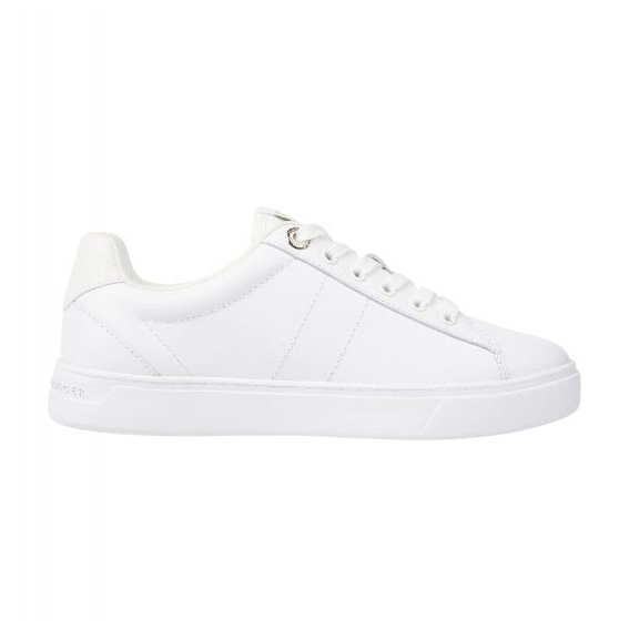 Tommy Hilfiger Tênis Essential Elevado Court W FW0FW07685YBS branco